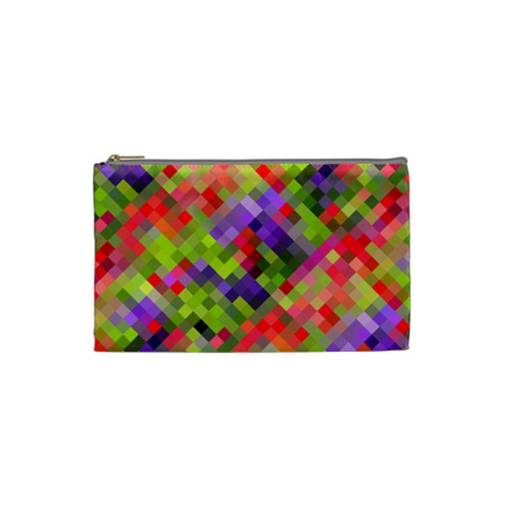 Colorful Mosaic Cosmetic Bag (Small) 