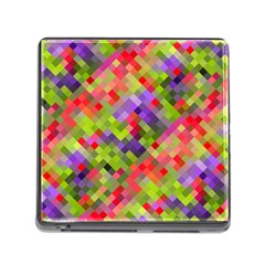 Colorful Mosaic Memory Card Reader (square) by DanaeStudio