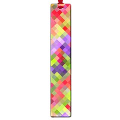 Colorful Mosaic Large Book Marks by DanaeStudio