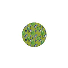 Tropical Floral Pattern 1  Mini Buttons by dflcprints