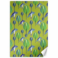 Tropical Floral Pattern Canvas 20  X 30   by dflcprints