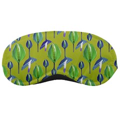 Tropical Floral Pattern Sleeping Masks by dflcprints