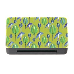 Tropical Floral Pattern Memory Card Reader With Cf by dflcprints