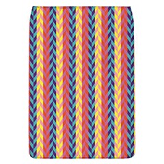 Colorful Chevron Retro Pattern Flap Covers (l)  by DanaeStudio