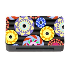 Colorful Retro Circular Pattern Memory Card Reader With Cf by DanaeStudio