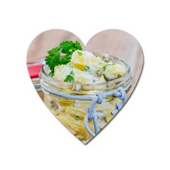 1 Kartoffelsalat Einmachglas 2 Heart Magnet by wsfcow