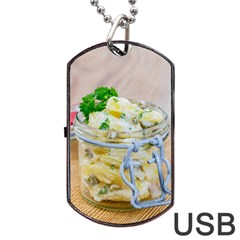 1 Kartoffelsalat Einmachglas 2 Dog Tag Usb Flash (one Side) by wsfcow