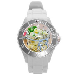 1 Kartoffelsalat Einmachglas 2 Round Plastic Sport Watch (l) by wsfcow