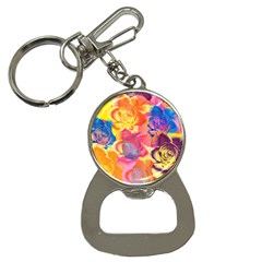 Pop Art Roses Bottle Opener Key Chains by DanaeStudio