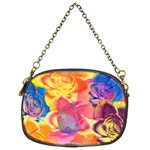 Pop Art Roses Chain Purses (One Side)  Front