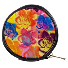 Pop Art Roses Mini Makeup Bags