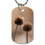 2  Verwelkte Kugeldistel Dog Tag (Two Sides) Front