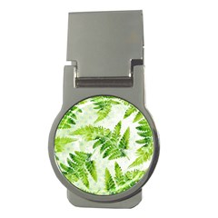 Fern Leaves Money Clips (Round) 