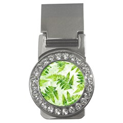 Fern Leaves Money Clips (CZ) 