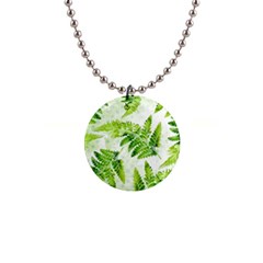 Fern Leaves Button Necklaces by DanaeStudio