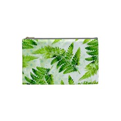 Fern Leaves Cosmetic Bag (Small) 