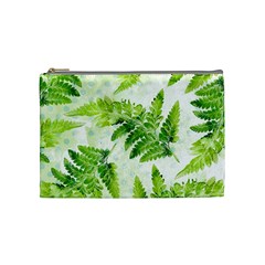 Fern Leaves Cosmetic Bag (Medium) 