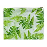 Fern Leaves Cosmetic Bag (XL) Back