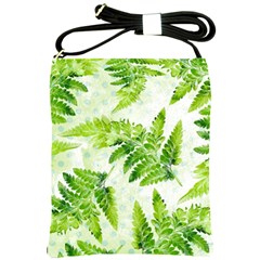 Fern Leaves Shoulder Sling Bags