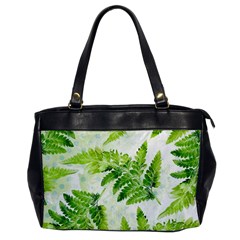 Fern Leaves Office Handbags by DanaeStudio