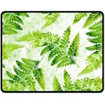 Fern Leaves Fleece Blanket (Medium)  60 x50  Blanket Front