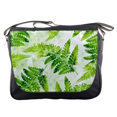 Fern Leaves Messenger Bags