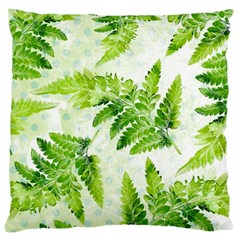 Fern Leaves Large Cushion Case (One Side)