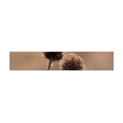 Withered Globe Thistle In Autumn Macro Flano Scarf (mini)