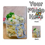 Potato salad in a jar on wooden Multi-purpose Cards (Rectangle)  Front 2