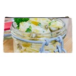 Potato salad in a jar on wooden Pencil Cases Back