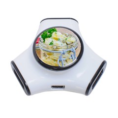 Potato Salad In A Jar On Wooden 3-port Usb Hub by wsfcow