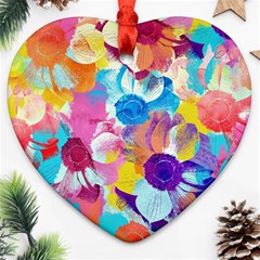 Anemones Ornament (heart) 