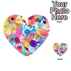 Anemones Playing Cards 54 (heart) 