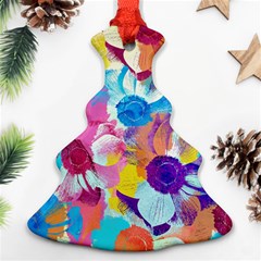 Anemones Christmas Tree Ornament (2 Sides)