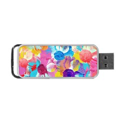 Anemones Portable Usb Flash (one Side) by DanaeStudio