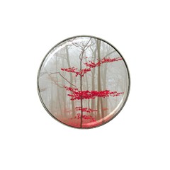 Magic Forest In Red And White Hat Clip Ball Marker (10 Pack) by wsfcow