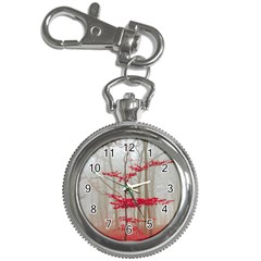 Magic Forest In Red And White Key Chain Watches by wsfcow