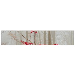 Magic Forest In Red And White Flano Scarf (small) by wsfcow