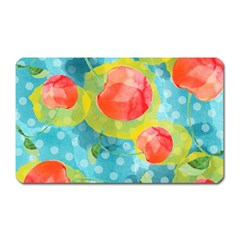 Red Cherries Magnet (rectangular)