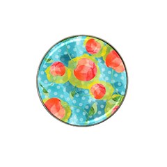 Red Cherries Hat Clip Ball Marker (4 Pack) by DanaeStudio