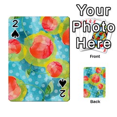 Red Cherries Playing Cards 54 Designs 