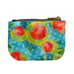 Red Cherries Mini Coin Purses Back