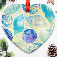 Seashells Ornament (heart) 