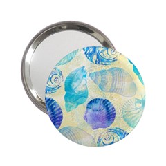 Seashells 2 25  Handbag Mirrors by DanaeStudio