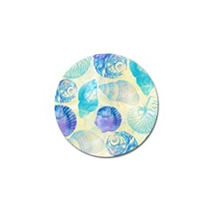 Seashells Golf Ball Marker by DanaeStudio