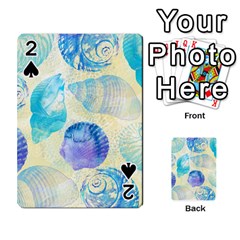 Seashells Playing Cards 54 Designs 