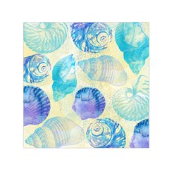 Seashells Small Satin Scarf (square)  by DanaeStudio