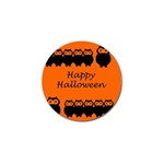 Happy Halloween - owls Golf Ball Marker (10 pack) Front