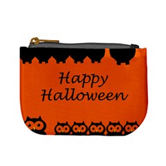 Happy Halloween - Owls Mini Coin Purses by Valentinaart