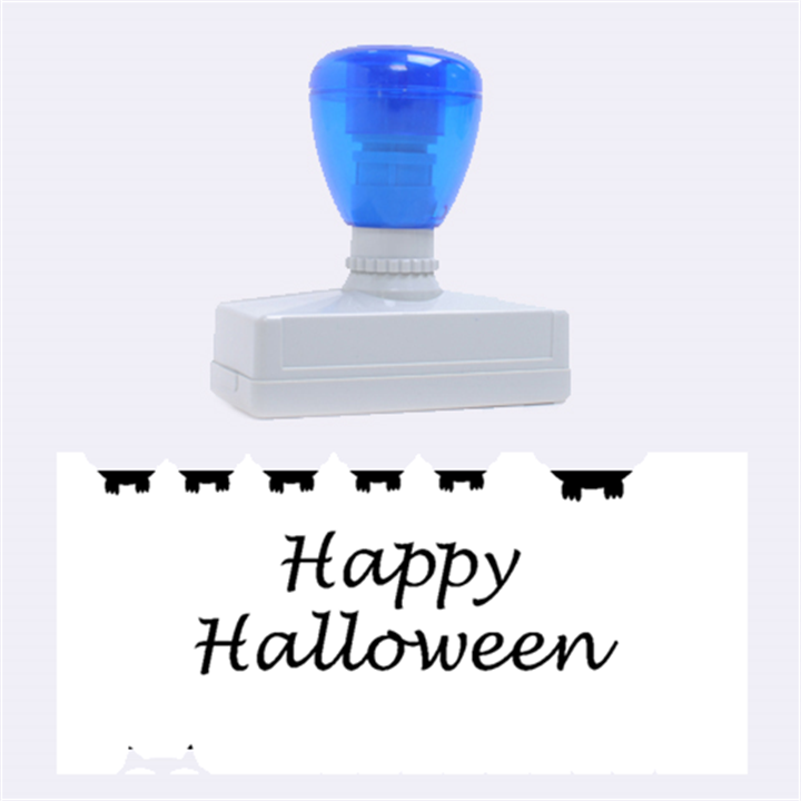 Happy Halloween - owls Rubber Stamps (Large)